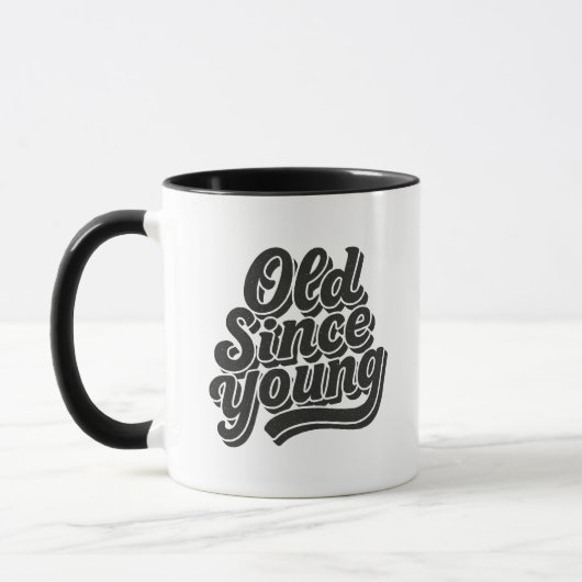 Alt seit Young Tasse (Links)