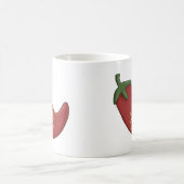 Alt!  Sun füllte roten Chili-Pfeffer - Südwesten Kaffeetasse (Mittel)