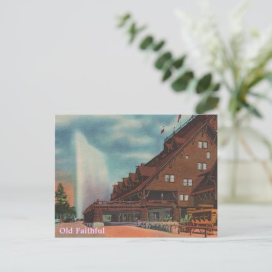 Alt treu postkarte (Stehend Vorderseite)