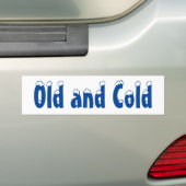 Alt und kalt autoaufkleber (Auf Auto)