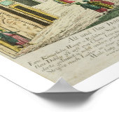 Alt und Neu-Delhi (Aquatint) Poster (Ecke)