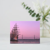 Alt und neu in Charleston Postkarte (Stehend Vorderseite)
