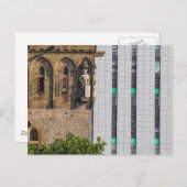 Alt und neu postkarte (Vorne/Hinten)