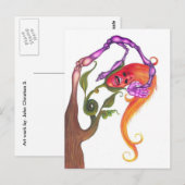 Alt und neu postkarte (Vorne/Hinten)