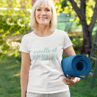 Alt und wunderbar im französischen Inspirationstex