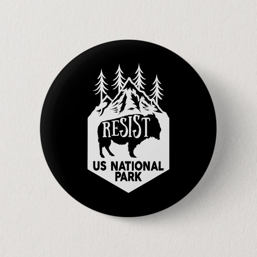Alt Us National Park Residence Service Button (Vorderseite)