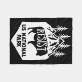 Alt Us National Park Residence Service Fleecedecke (Vorderseite (Horizontal))