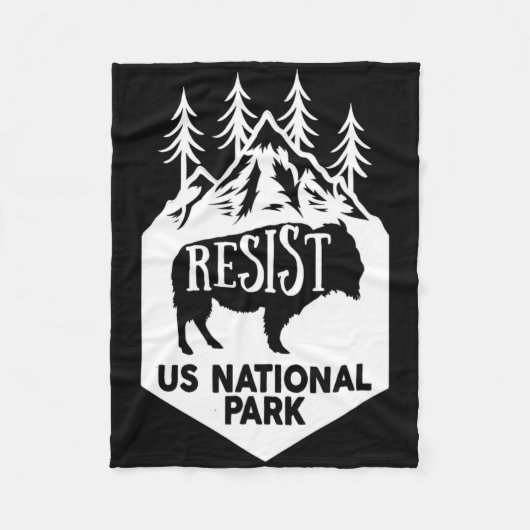 Alt Us National Park Residence Service Fleecedecke (Vorderseite)