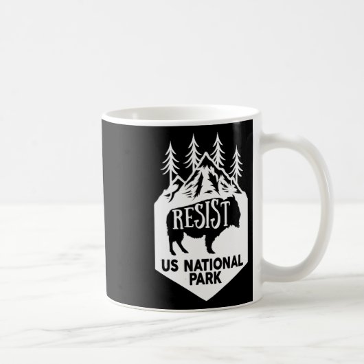 Alt Us National Park Residence Service Kaffeetasse (Rechts)