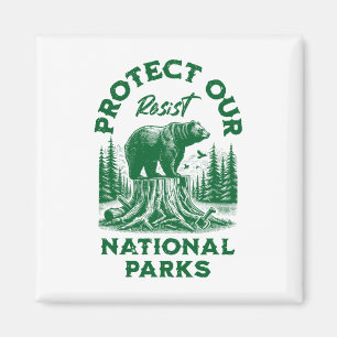 Alt Us National Park Residence Service Magnet