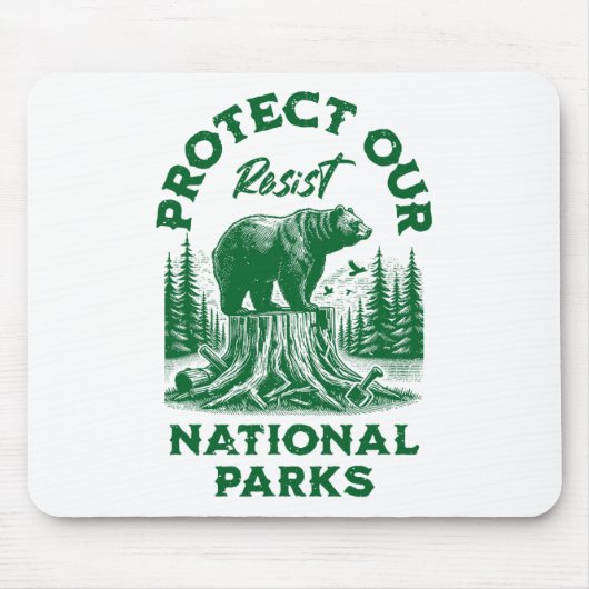 Alt Us National Park Residence Service Mousepad (Vorne)