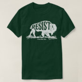 ALT US National Park Service Residence T Bison Vin T-Shirt (Design vorne)