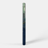 Alt verwelkter Baummoon und Sterne Samsung Galaxy Hülle (Rechte Seite)