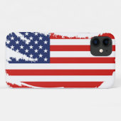ALT WEATHERY GRUNGE US FLAGGE USA FLAG Case-Mate iPhone HÜLLE (Rückseite (Horizontal))