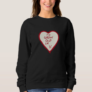 Alt werden in Herzvision tee