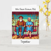 Alt werden mit dir | Geburtstag Karte (Gelbe Blume)