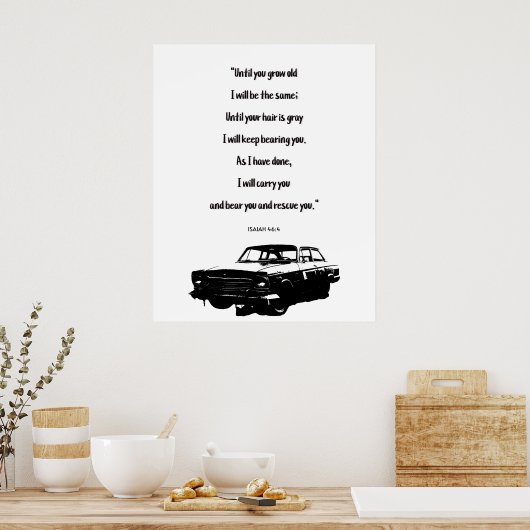 Alt werden poster (Küche)