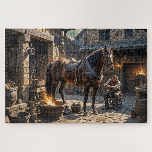 Alt-Zeit-Farrier Puzzle (Horizontal)
