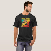Alt-Zeit-Radfahrer T-Shirt (Vorne ganz)