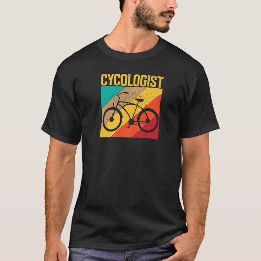 Alt-Zeit-Radfahrer T-Shirt (Vorderseite)