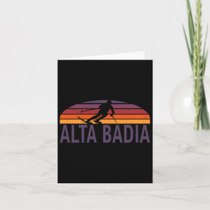 Alta Badia Dolomites Italien Ski Resort Snowboarde Karte