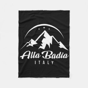Alta Badia Italien Ski Resort Skifahren Snowboarde Fleecedecke