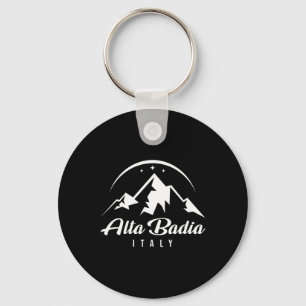 Alta Badia Italien Ski Resort Skifahren Snowboarde Schlüsselanhänger