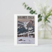 Alta Badia Meadows Postkarte (Stehend Vorderseite)