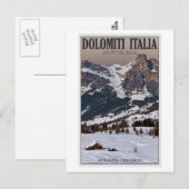 Alta Badia Meadows Postkarte (Vorne/Hinten)