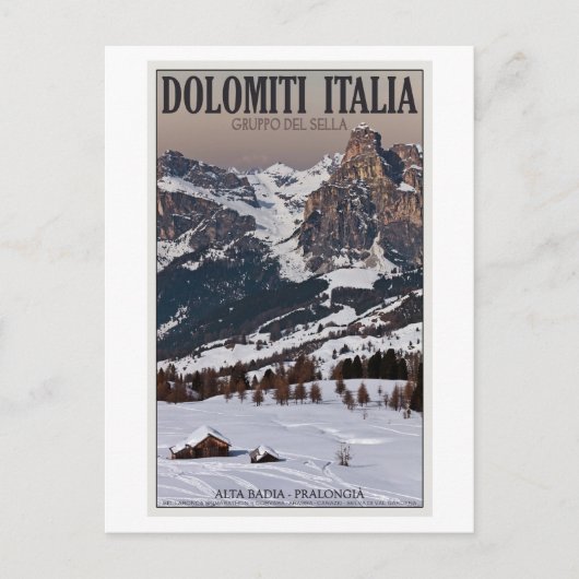 Alta Badia Meadows Postkarte (Vorderseite)