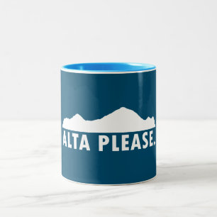 Alta bitte zweifarbige tasse