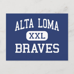 Alta Loma - Braves - Hoch - Rancho CucZu Postkarte
