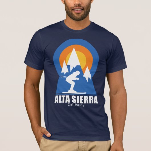 Alta Sierra Ski Sunset T - Shirt (Vorderseite)