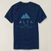 Alta Ski Resort Utah T-Shirt (Design vorne)