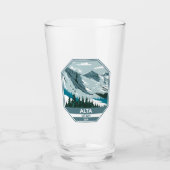 Alta Skigebiet Winter Utah Glas (Vorderseite)