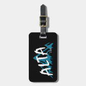 Alta Utah Mountains Gepäckanhänger (Vorderseite vertikal)