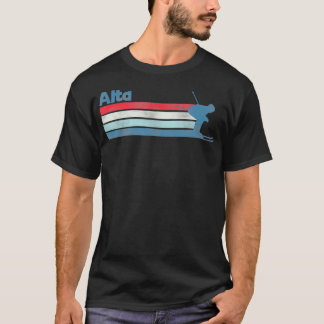 Alta Utah Retro Ski T-Shirt