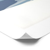 Alta Utah Ski-Abenteuerdruck - Wasatch Poster (Ecke)