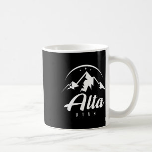 Alta Utah Ski Resort Skifahren Snowboarden Kaffeetasse