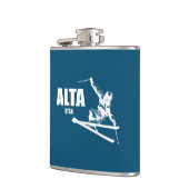 Alta Utah Skier Flachmann (Links)