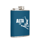 Alta Utah Skier Flachmann (Rechts)