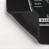 Alta Utah Snow Skiing Mousepad (Ecke)