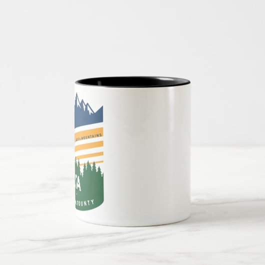 Alta Utah Wasatch Zweifarbige Tasse (Mittel)