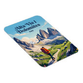 Alta Via 1 Dolomiten Italien Magnet (Rechte Seite)