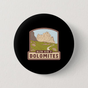 Alta Via 2 – Dolomiten - Italien Button