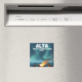 Alta Wasatch Mountain Range Utah Magnet (In Situ (Geschirrspüler))