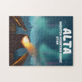 Alta Wasatch Mountain Range Utah Puzzle (Horizontal)