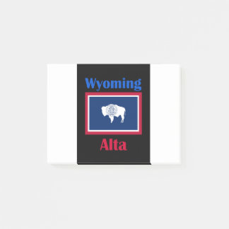 Alta Wyoming Post-it Klebezettel