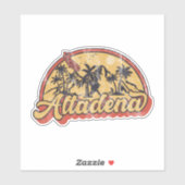 Altadena, Kalifornien Aufkleber (Blatt)