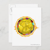 Altador-Cup-Logo 2010 Postkarte (Vorne/Hinten)